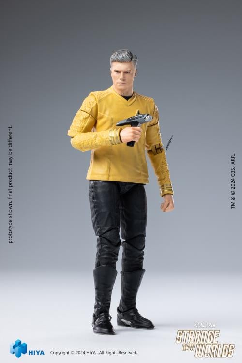 Hiya Toys Exquisite Mini Series 1/18 Star Trek Strange New Worlds - Pike