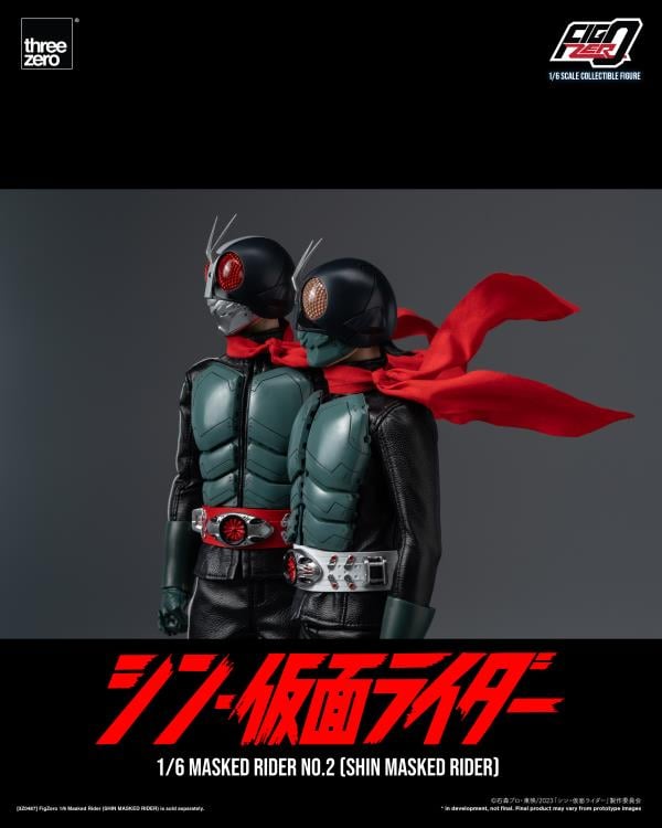 ThreeZero FigZero 1/6 Masked Rider No.2 Shin Masked Rider