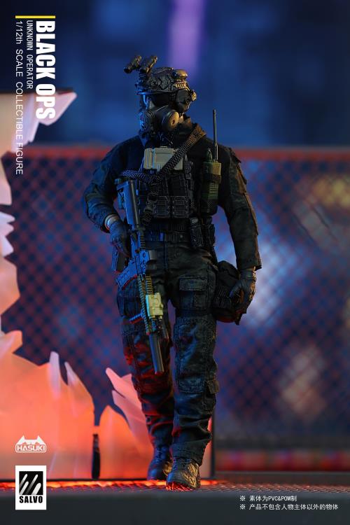Hasuki 1/12 Salvo Black Ops Unknown Operator