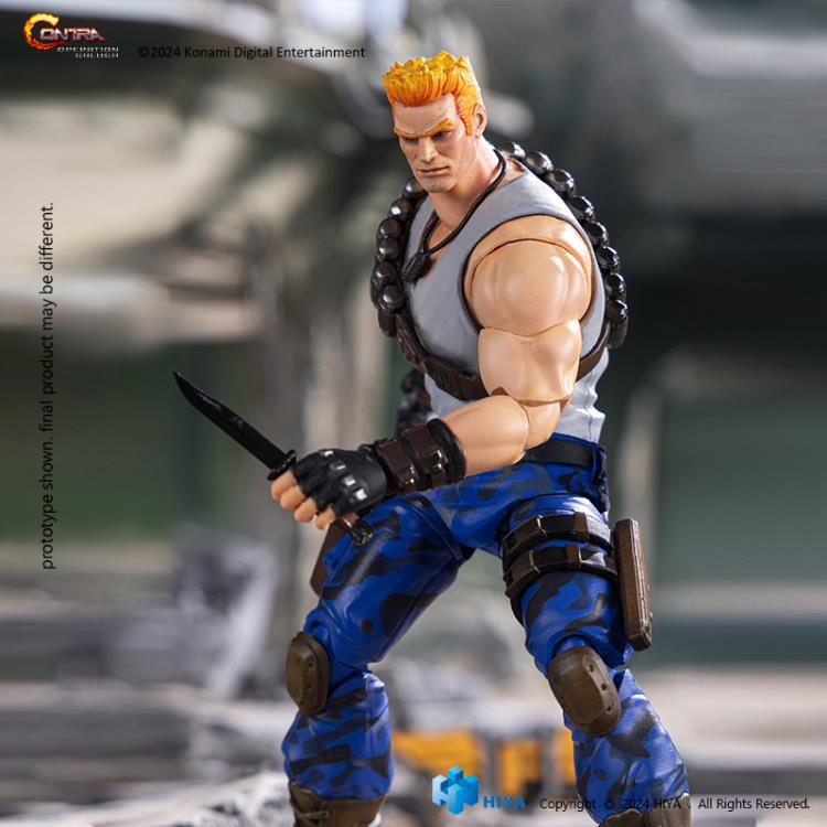 Hiya Toys 1/12 Contra: Operation Galuga - Bill Rizer – Collectors Toy Box