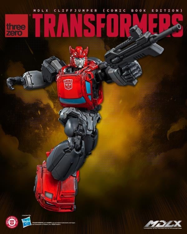 ThreeZero MDLX Transformers Cliffjumper (Comic Book Edition)