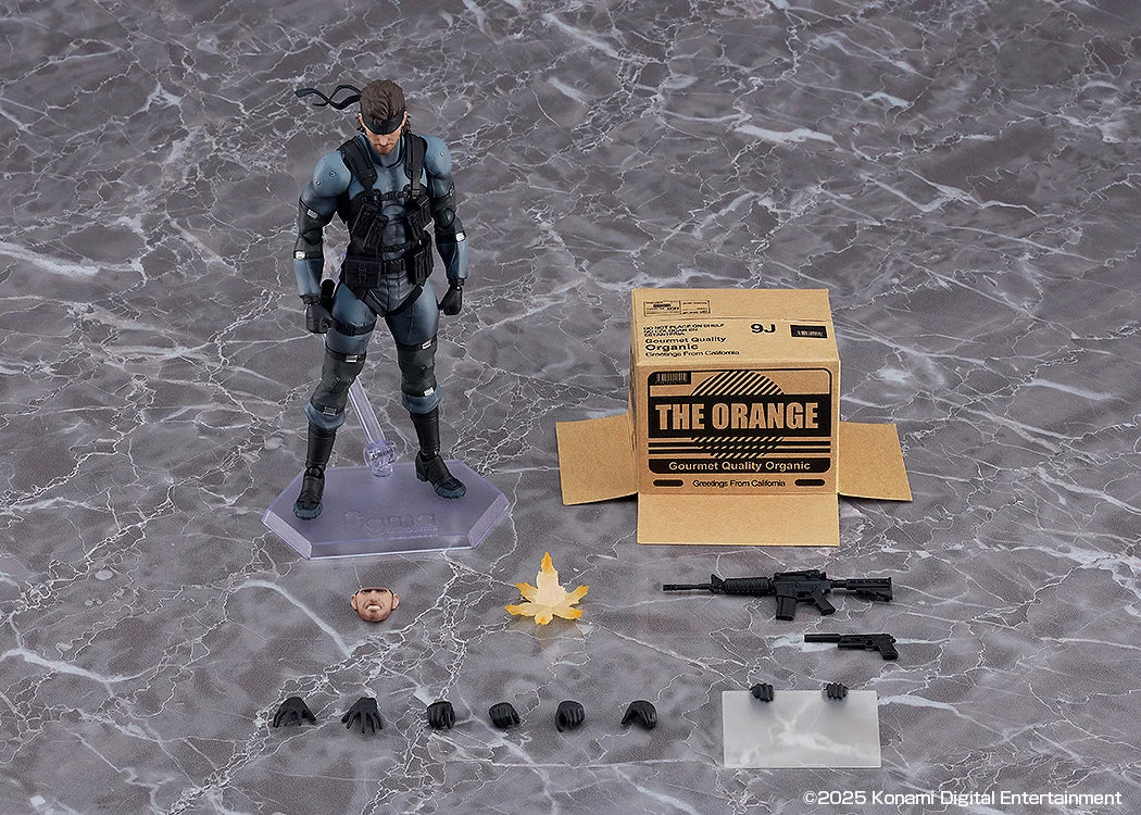 figma Metal Gear Solid 2 Sons Of Liberty - Solid Snake