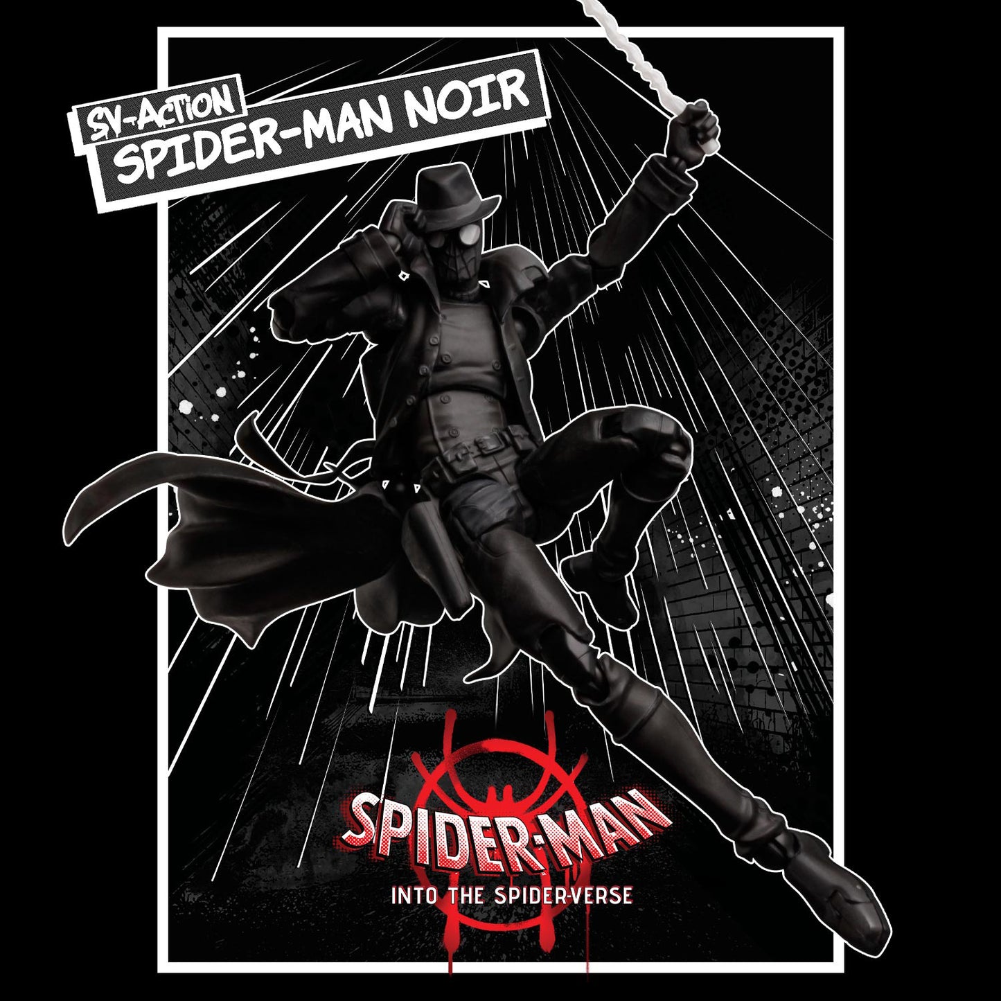 Sentinel SV Action Marvel Spider-Man Into the Spider-Verse - Spider-Man Noir
