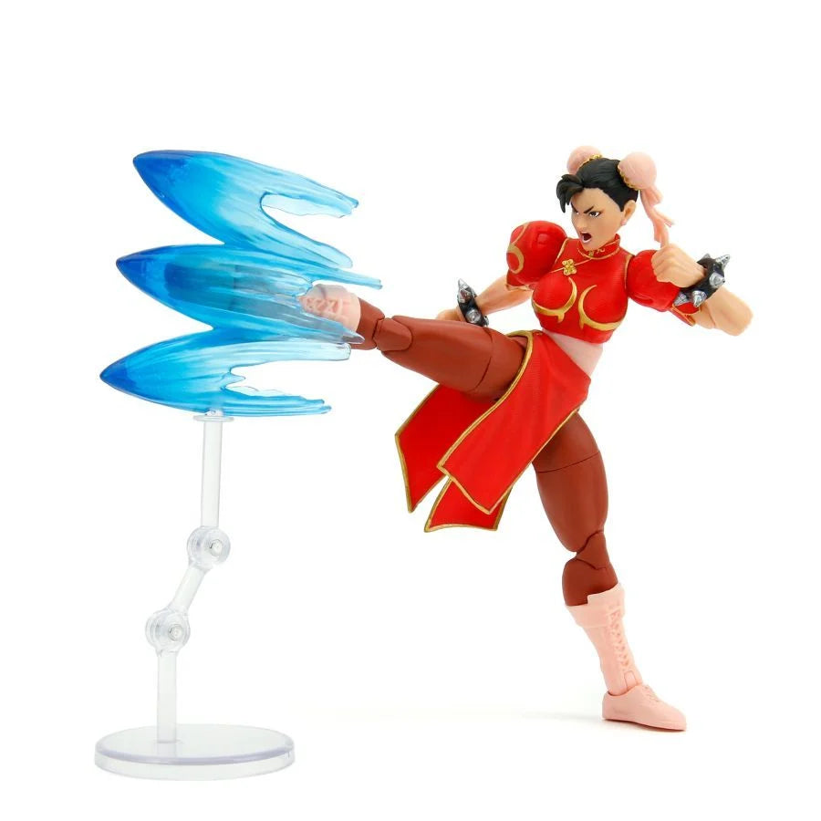 Jada Toys Ultra Street Fighter II: The Final Challengers - Chun-Li (Player 2 Red Version)