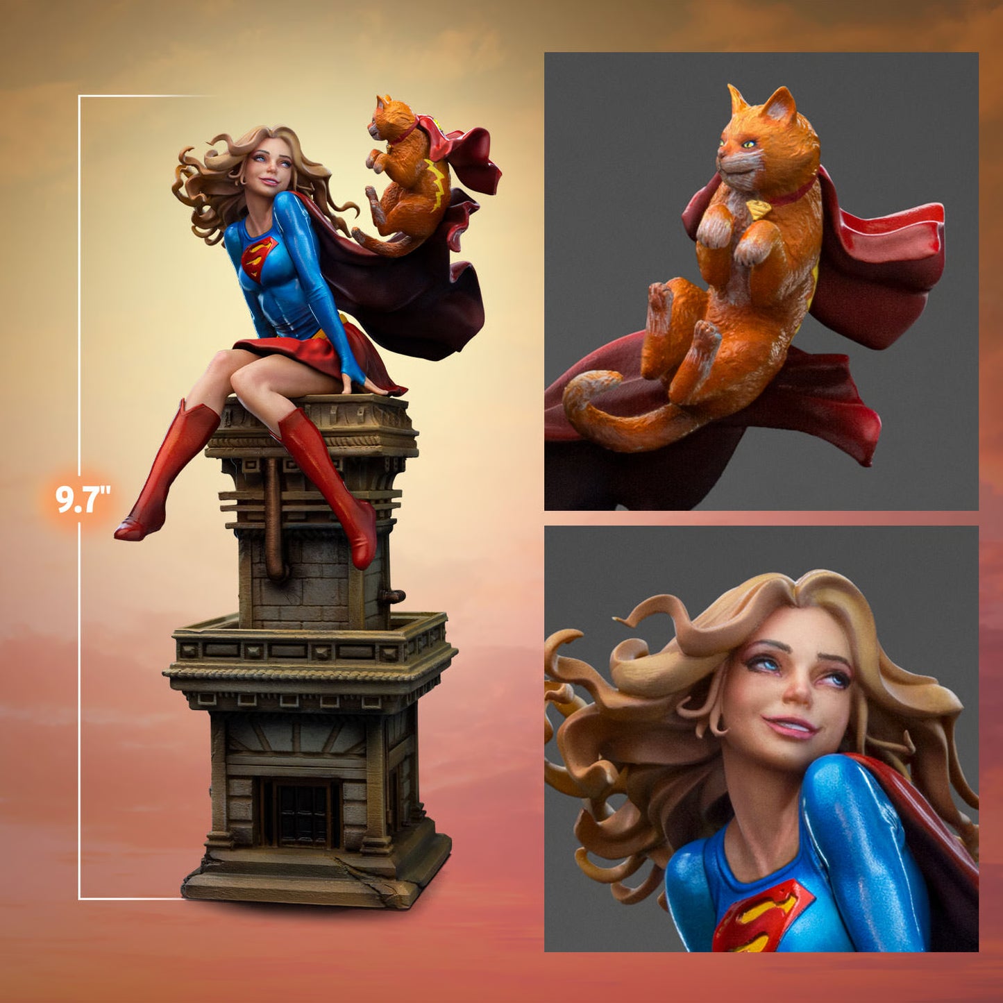 Iron Studios Art Scale 1/10 DC Comics - Supergirl Series #8