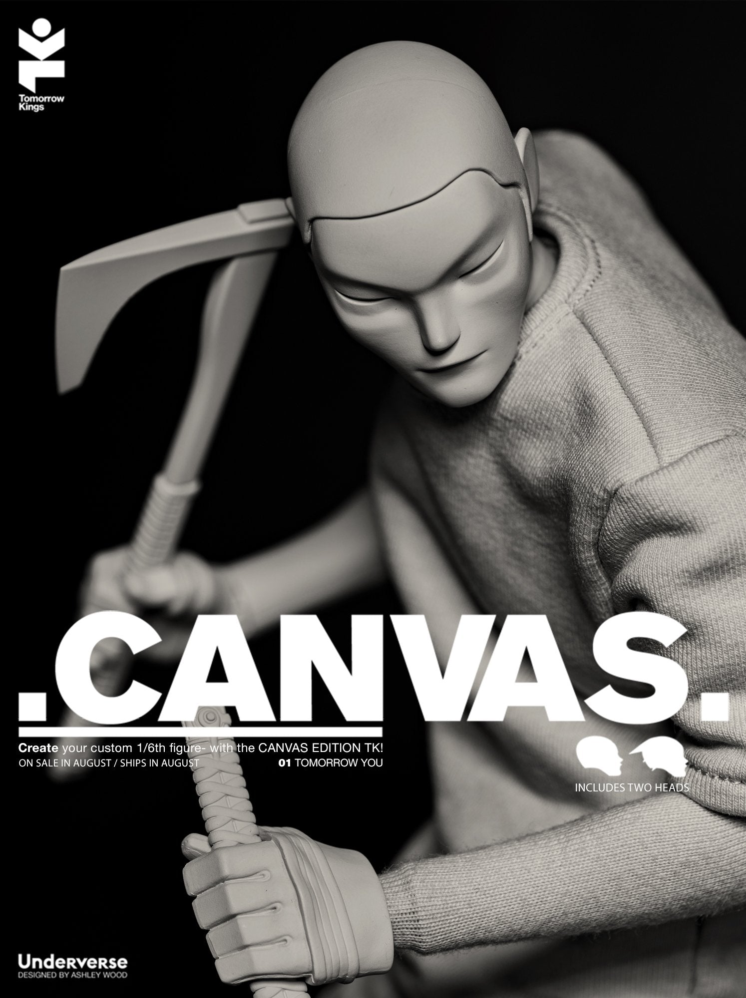 Underverse 1/6 Tomorrow King Canvas TK [Limited Edition