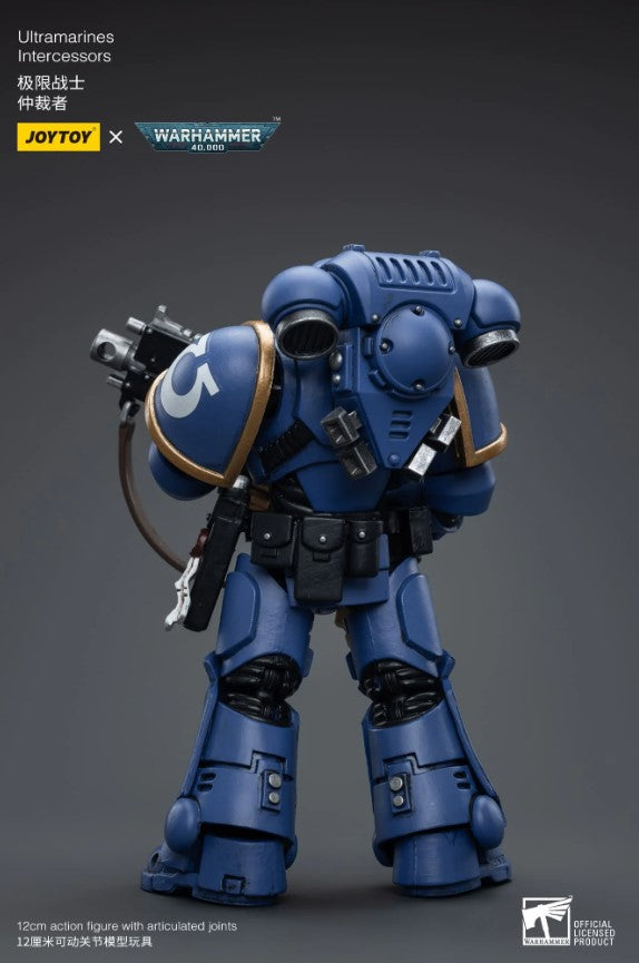 Joytoy 1/18 Warhammer 40k Ultramarines Intercessor with Auto Bolt Rifle (2025 Release)