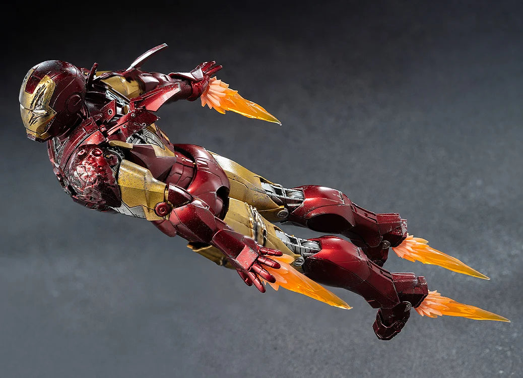 ThreeZero DLX Marvel The Infinity Saga - Iron Man Mark 6 (Battle Damaged)