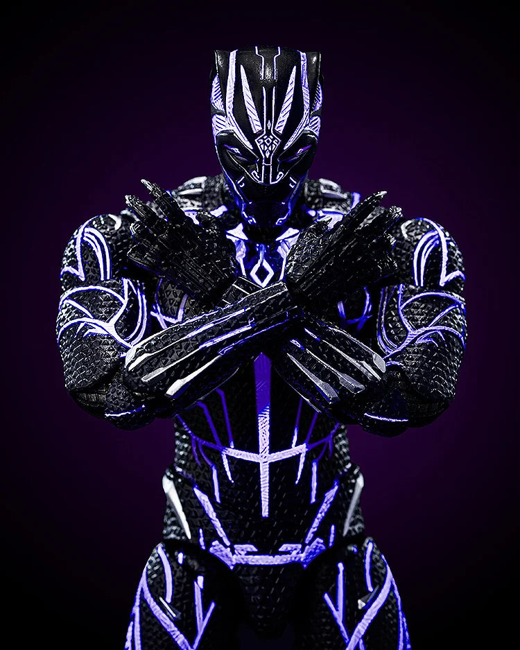 Threezero DLX Marvel The Infinity Saga - Black Panther (Kinetic Energy Charged)
