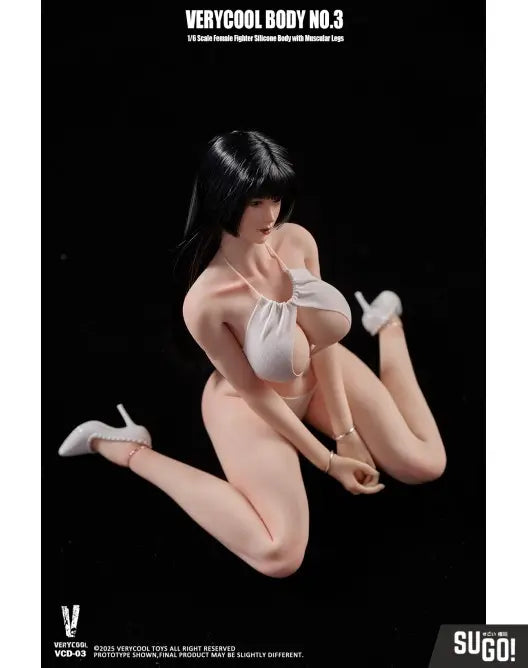 Verycool 1/6 Silicone Female Fighter Body Regular Skin B