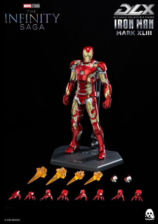 Threezero DLX Marvel Avengers Age of Ultron Iron Man Mark 43