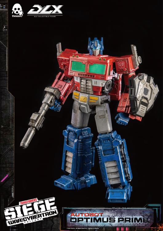 Threezero DLX Transformers Siege War for Cybertron Optimus Prime