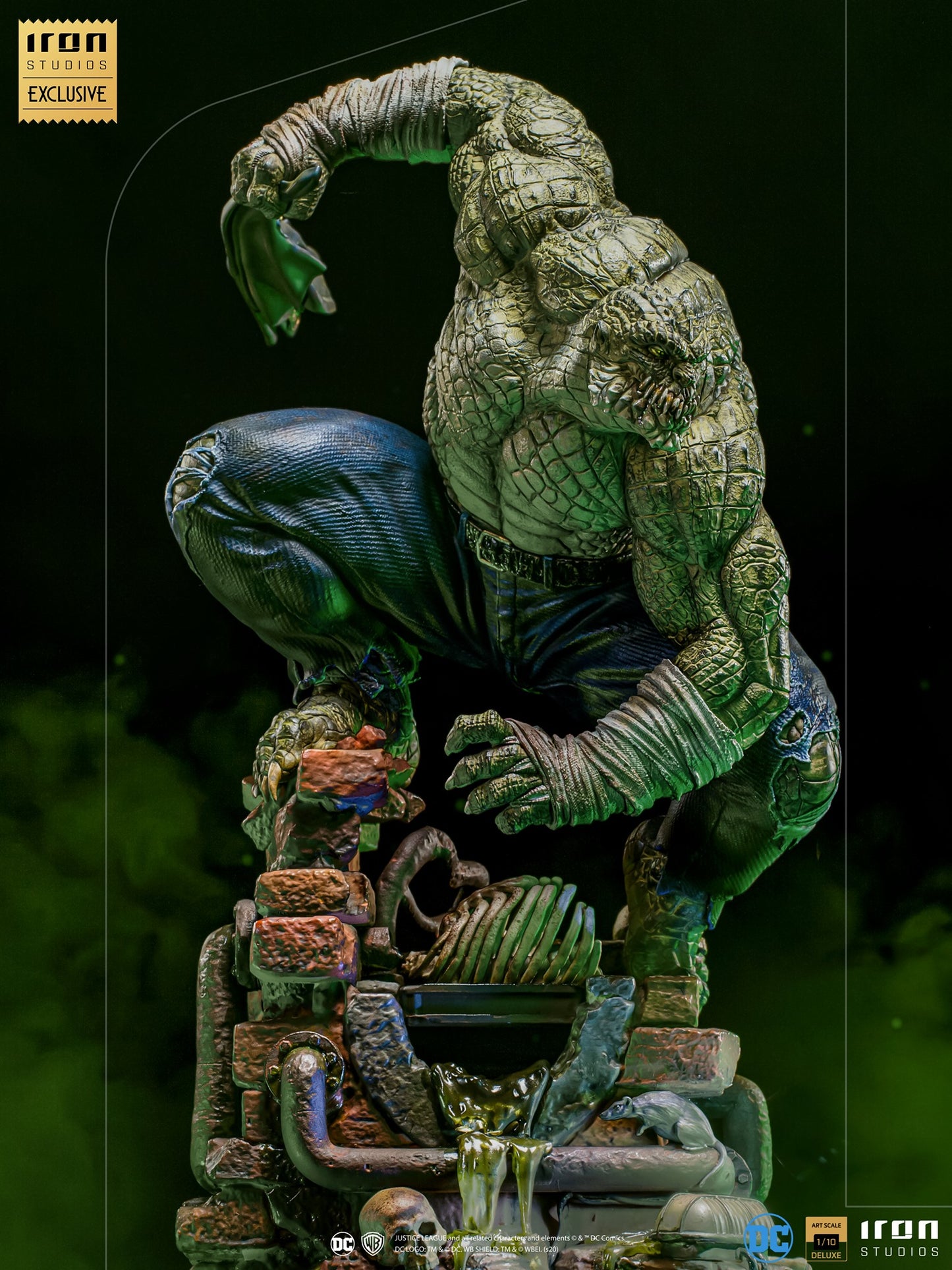 Iron Studios Art Scale 1/10 DC Comics Killer Croc