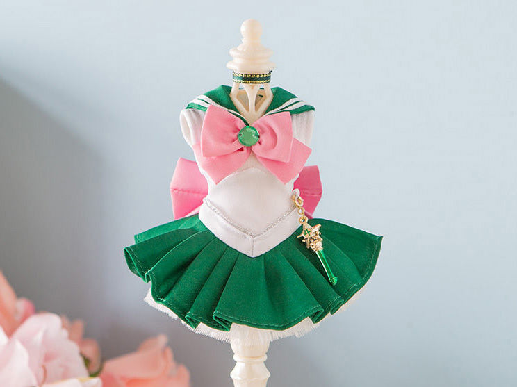 Bandai Spirit Cherie Closet Sailor Moon Pretty Guardian Sailor Jupiter Miniature Dress