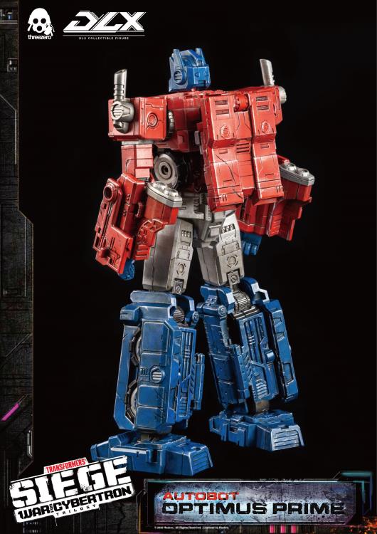 Threezero DLX Transformers Siege War for Cybertron Optimus Prime