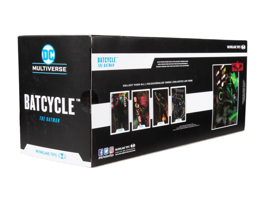 McFarlane Toys DC Multiverse The Batman Movie Batcycle