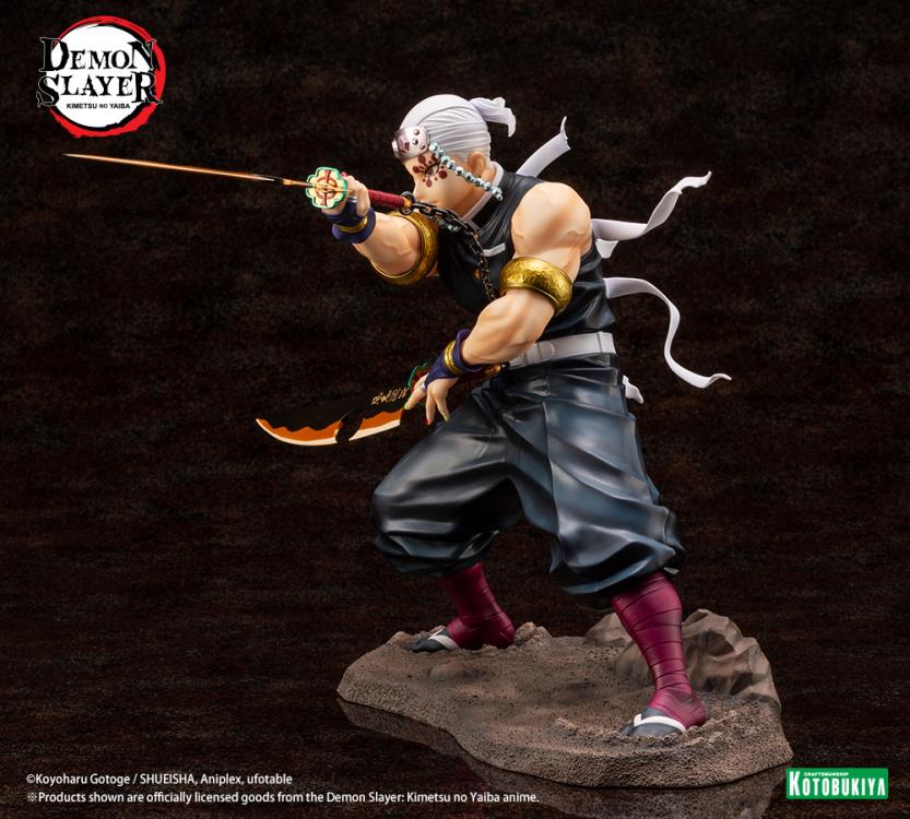 Kotobukiya Artfx-J Demon Slayer Tengen Uzui with Bonus Part