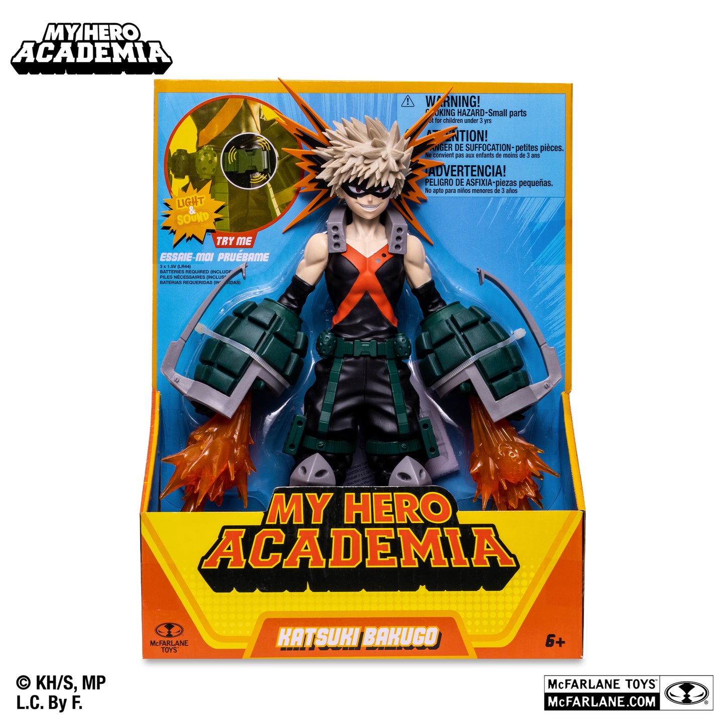 McFarlane Toys My Hero Academia 12inch w/ Light and Sound Katsuki Bakugo