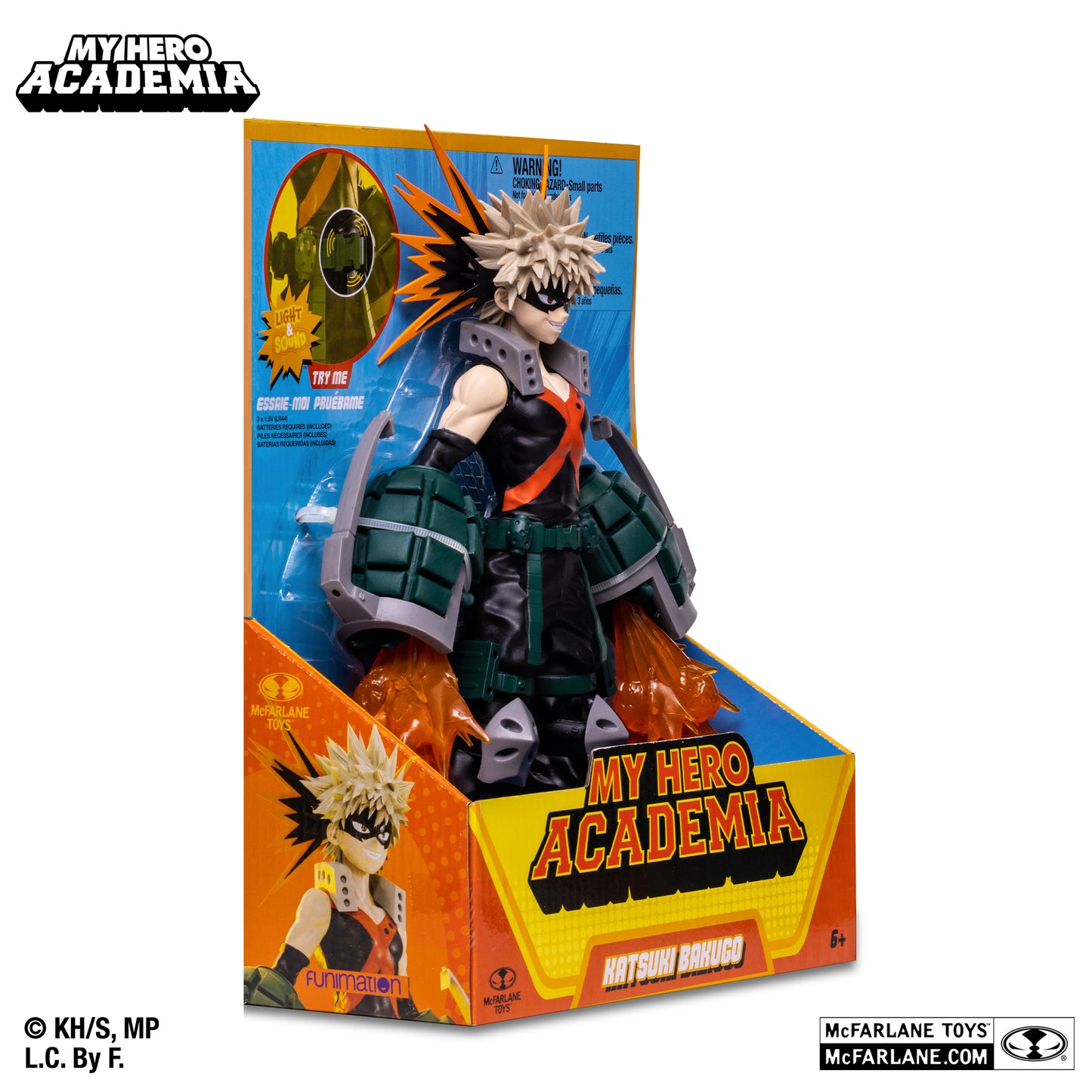 McFarlane Toys My Hero Academia 12inch w/ Light and Sound Katsuki Bakugo