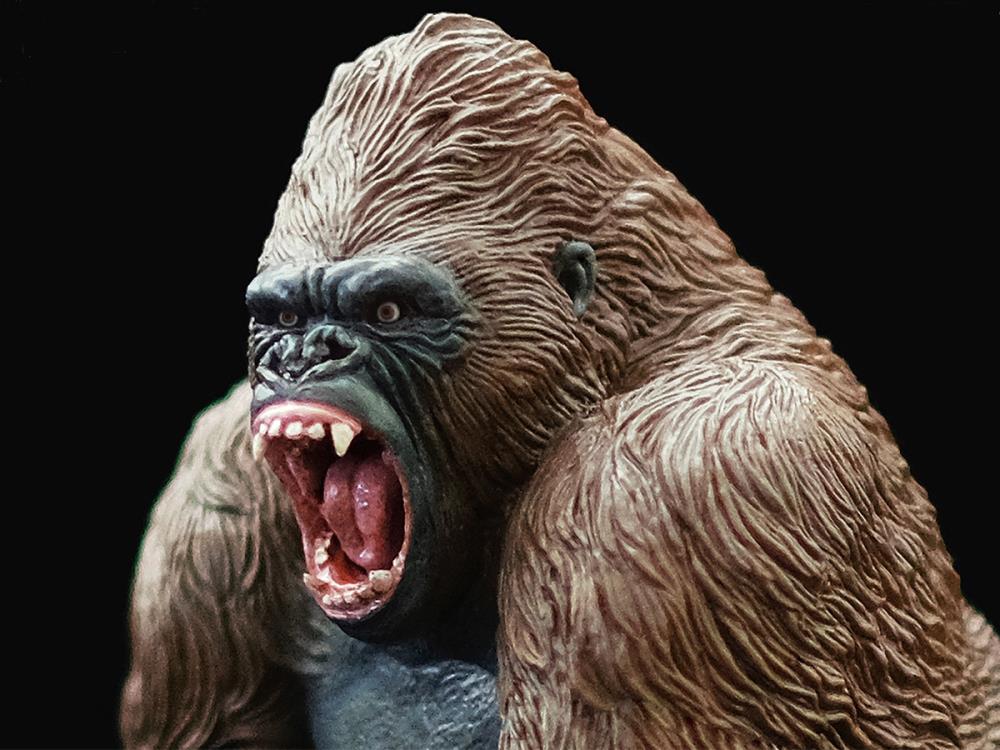 Rebor 1/11 Alpha Male Mountain Gorilla Patriarch/Albino/Primal