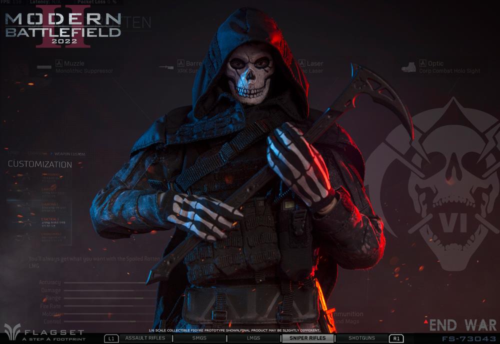Flagset 1/6 FS73043 Modern Battlefield End War II Grim Reaper