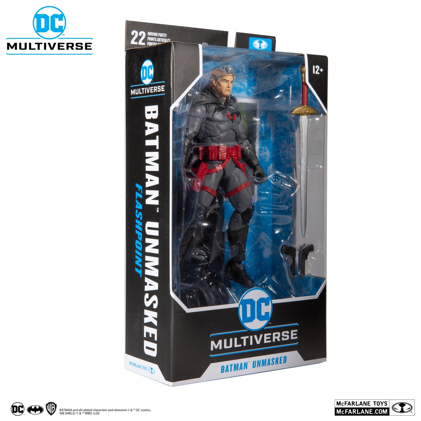[BUNDLE] McFarlane Toys DC Rebirth Batman & Flashpoint Batman Thomas Wayne Unmasked