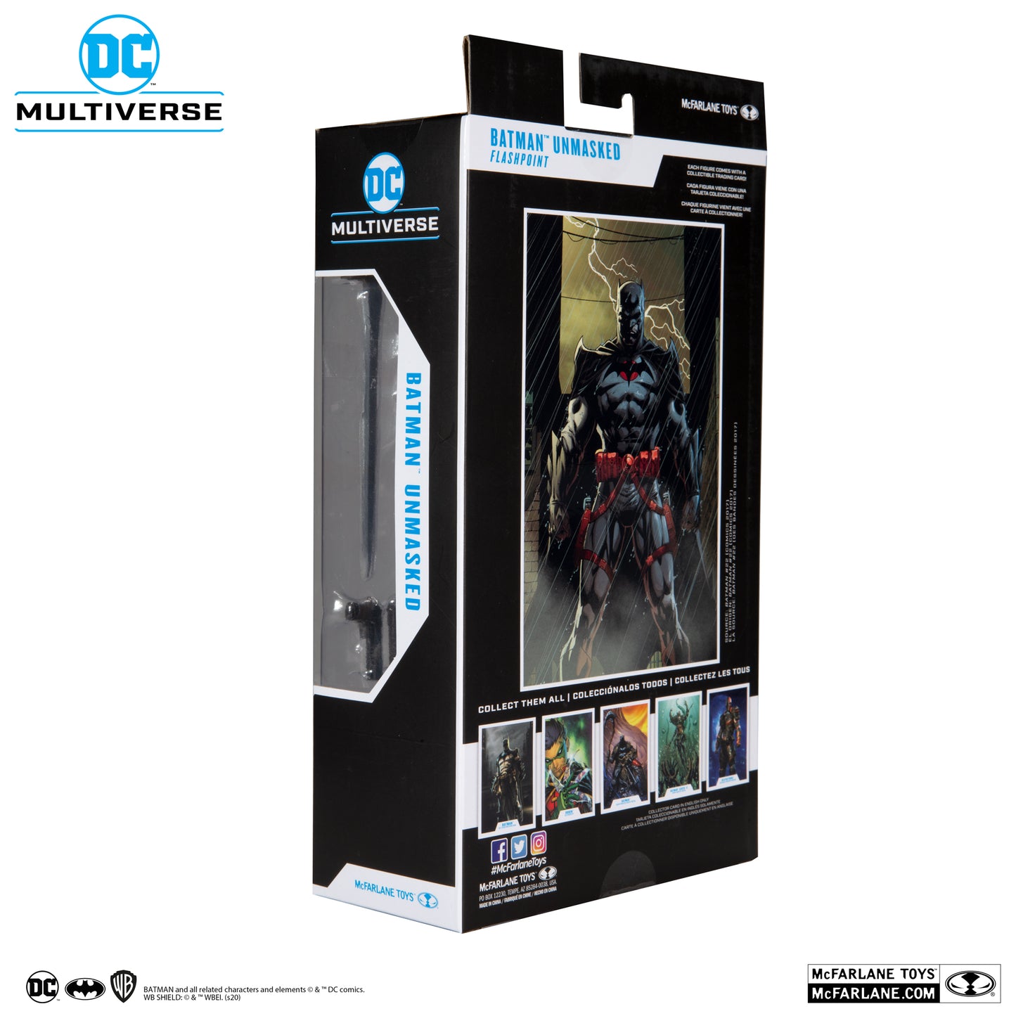 [BUNDLE] McFarlane Toys DC Rebirth Batman & Flashpoint Batman Thomas Wayne Unmasked
