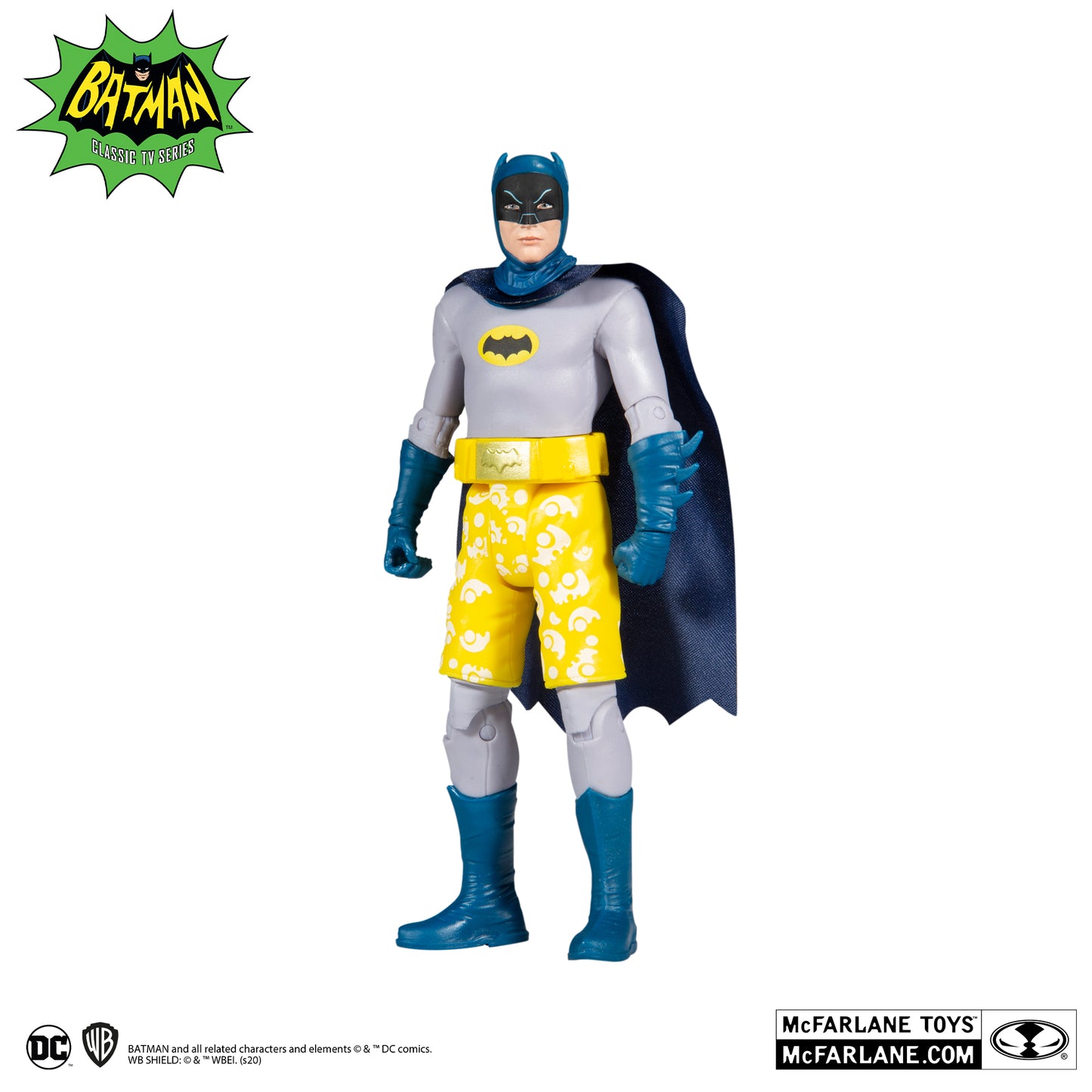 McFarlane Toys DC Retro Batman 66 Batman Swim Shorts