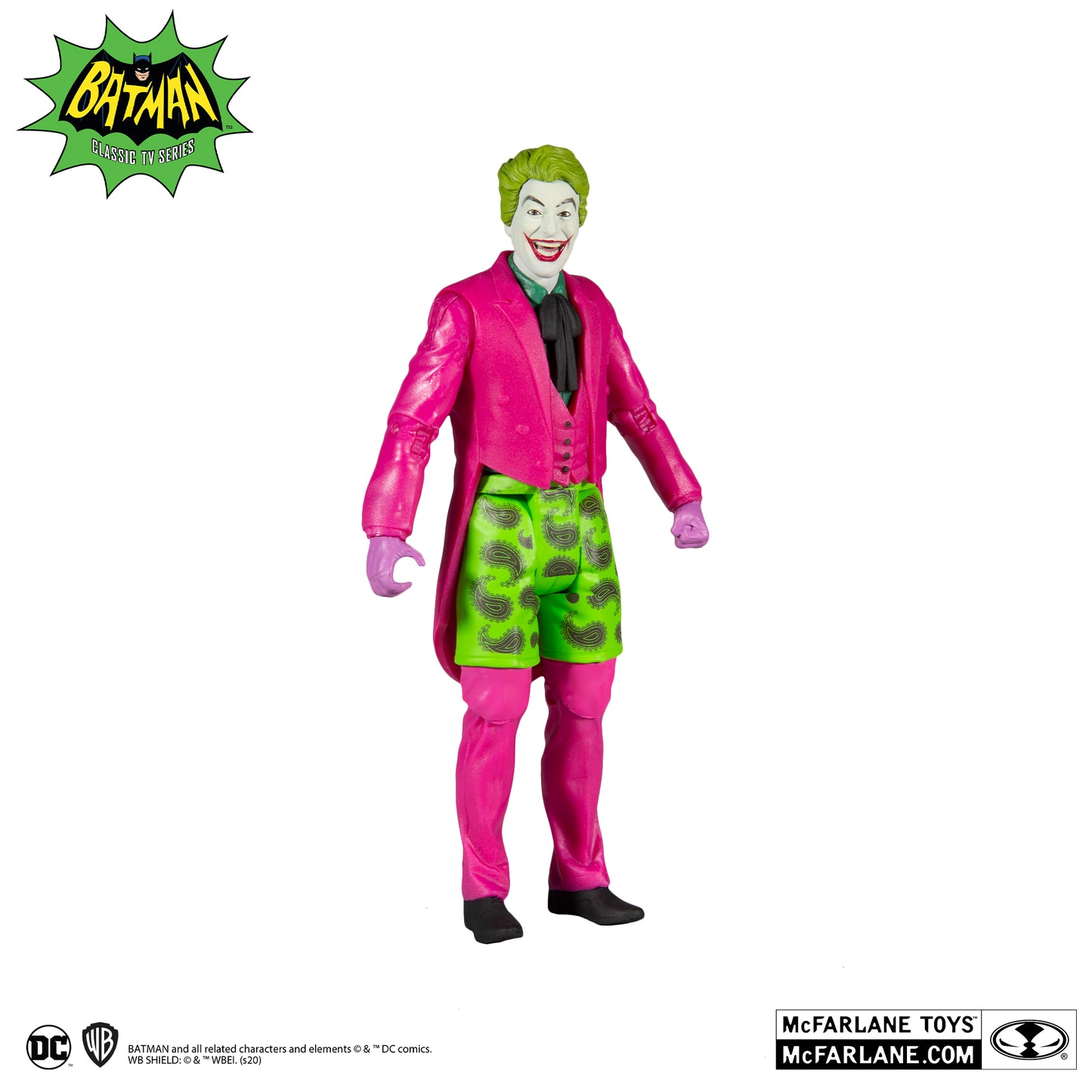 McFarlane Toys DC Retro Batman 66 The Joker Swim Shorts