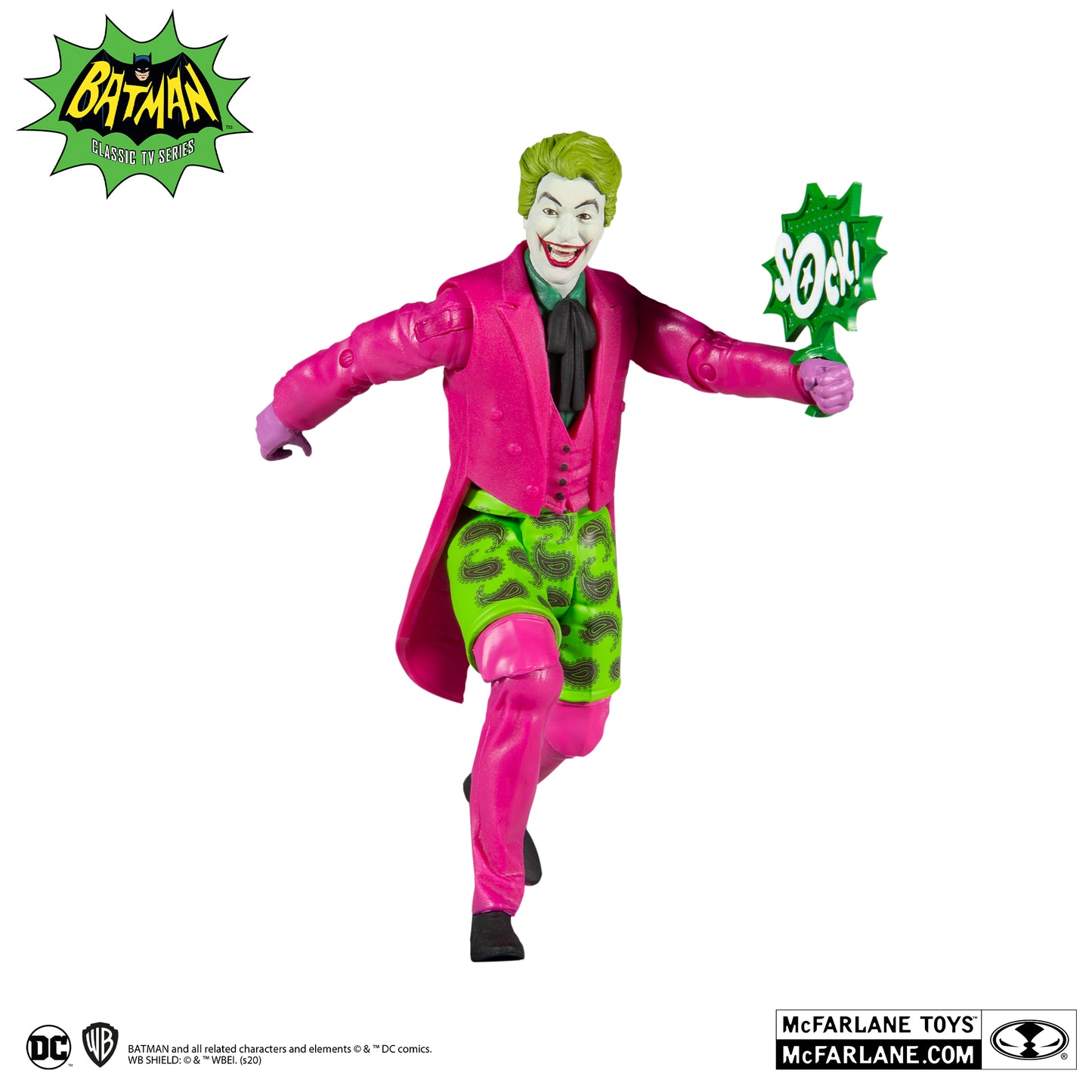McFarlane Toys DC Retro Batman 66 The Joker Swim Shorts