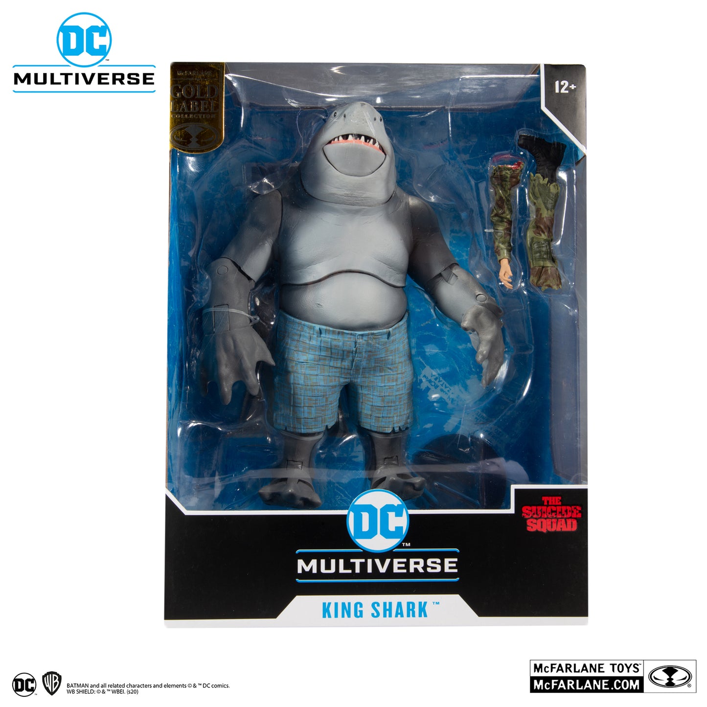 McFarlane Toys MegaFig DC Suicide Squad King Shark (Gold Label)