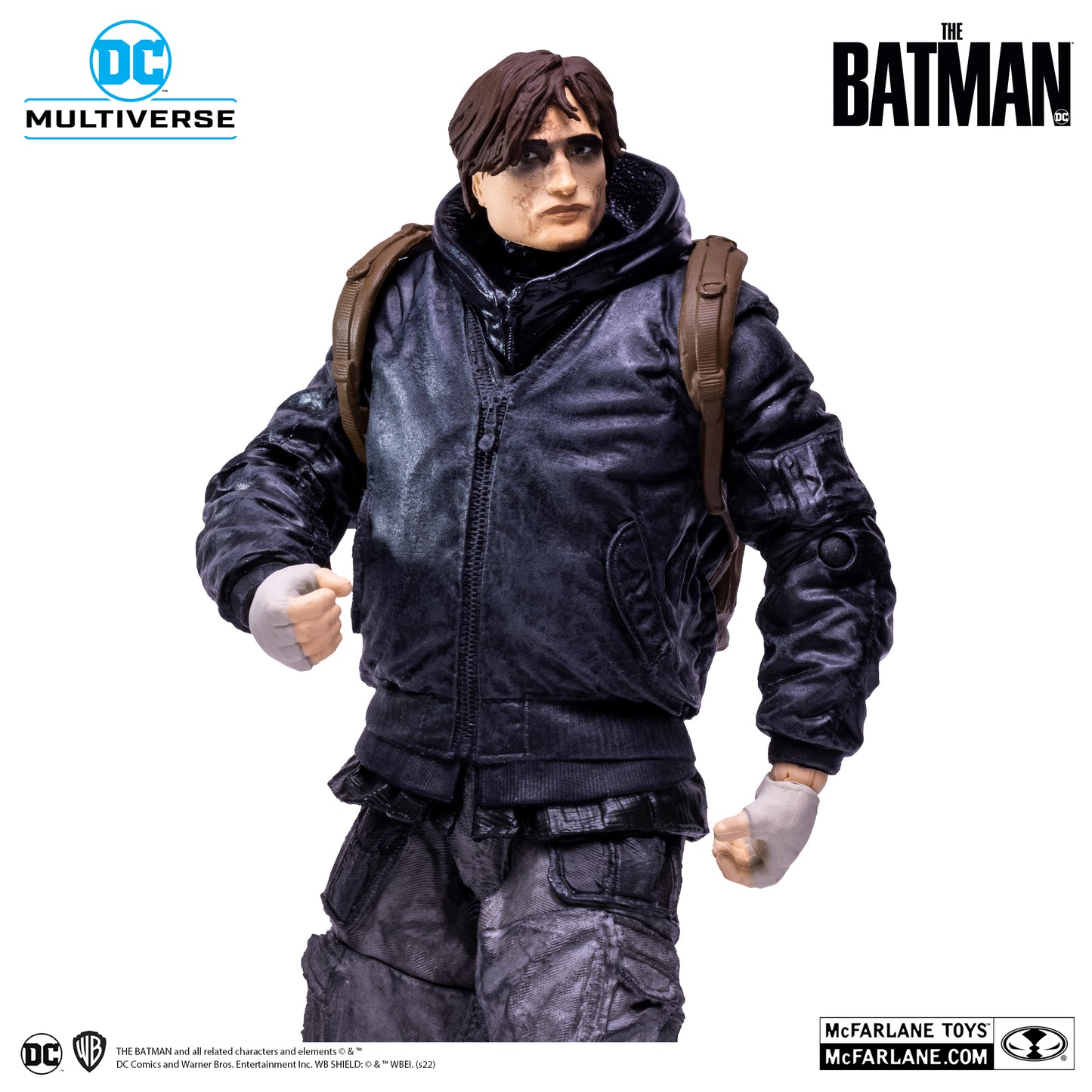 McFarlane Toys DC The Batman Movie Bruce Wayne Drifter Unmasked
