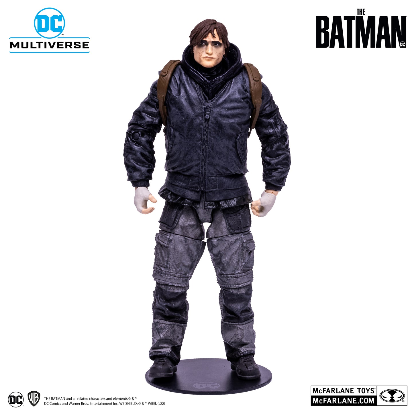 McFarlane Toys DC The Batman Movie Bruce Wayne Drifter Unmasked