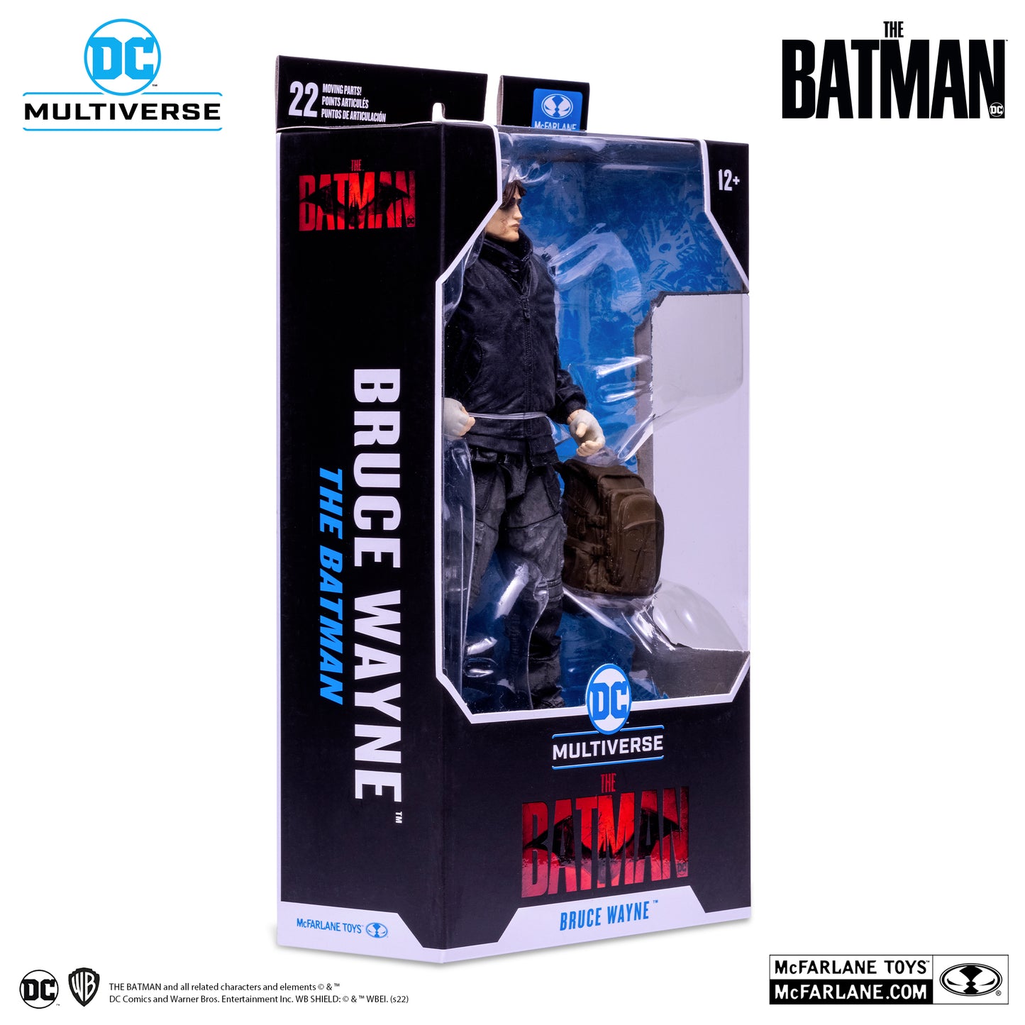 McFarlane Toys DC The Batman Movie Bruce Wayne Drifter Unmasked