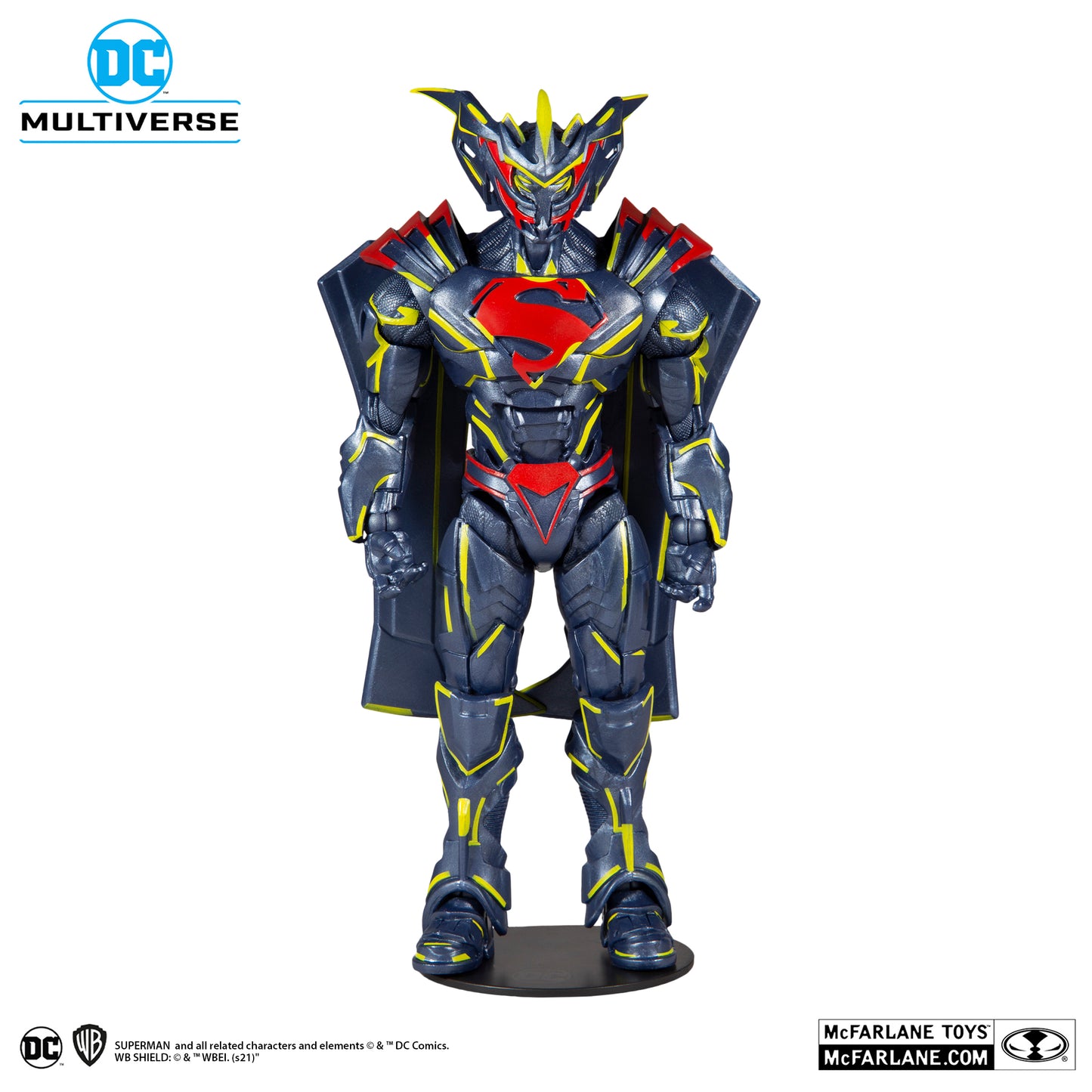 McFarlane Toys DC Superman Energized Unchained Armor Gold Label