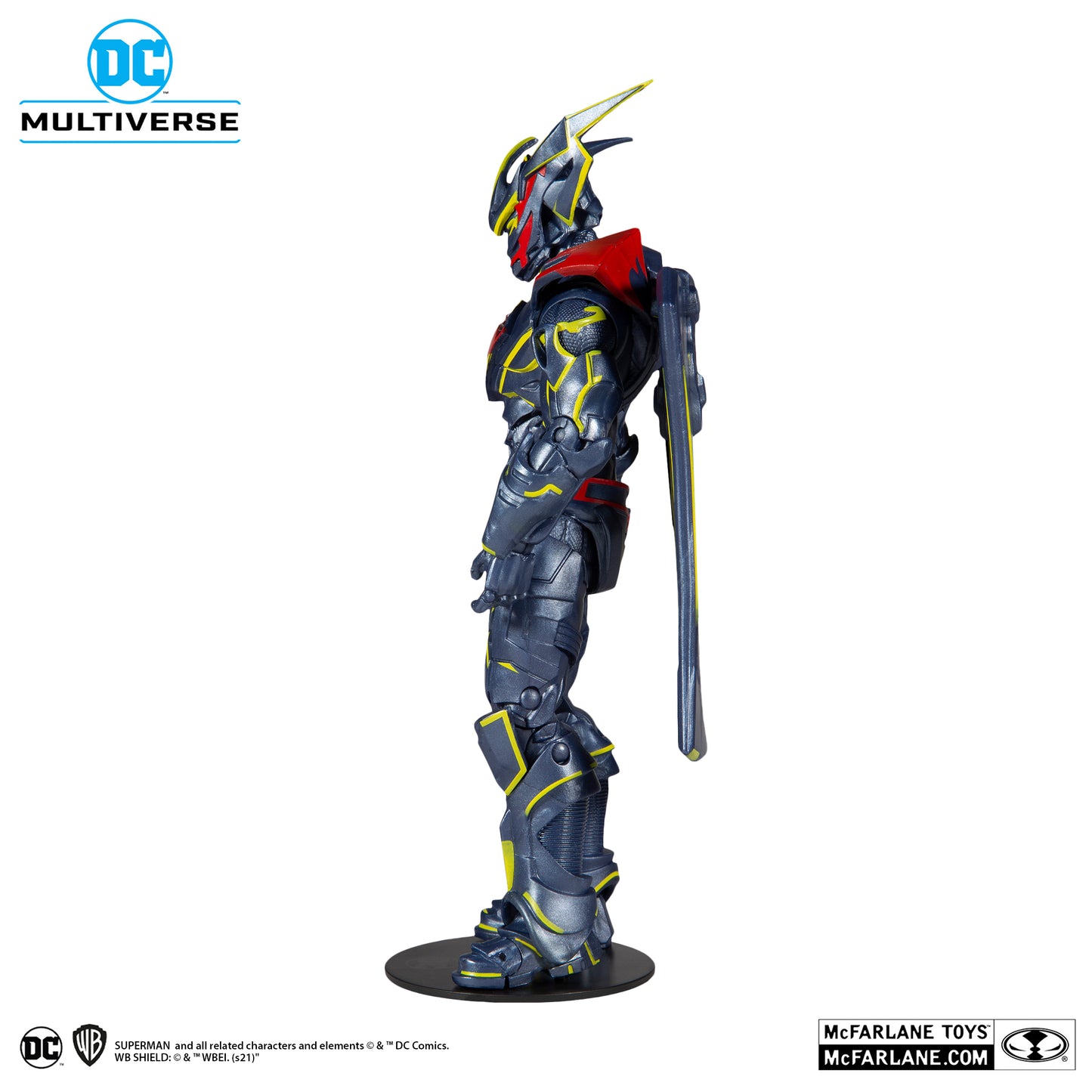 McFarlane Toys DC Superman Energized Unchained Armor Gold Label