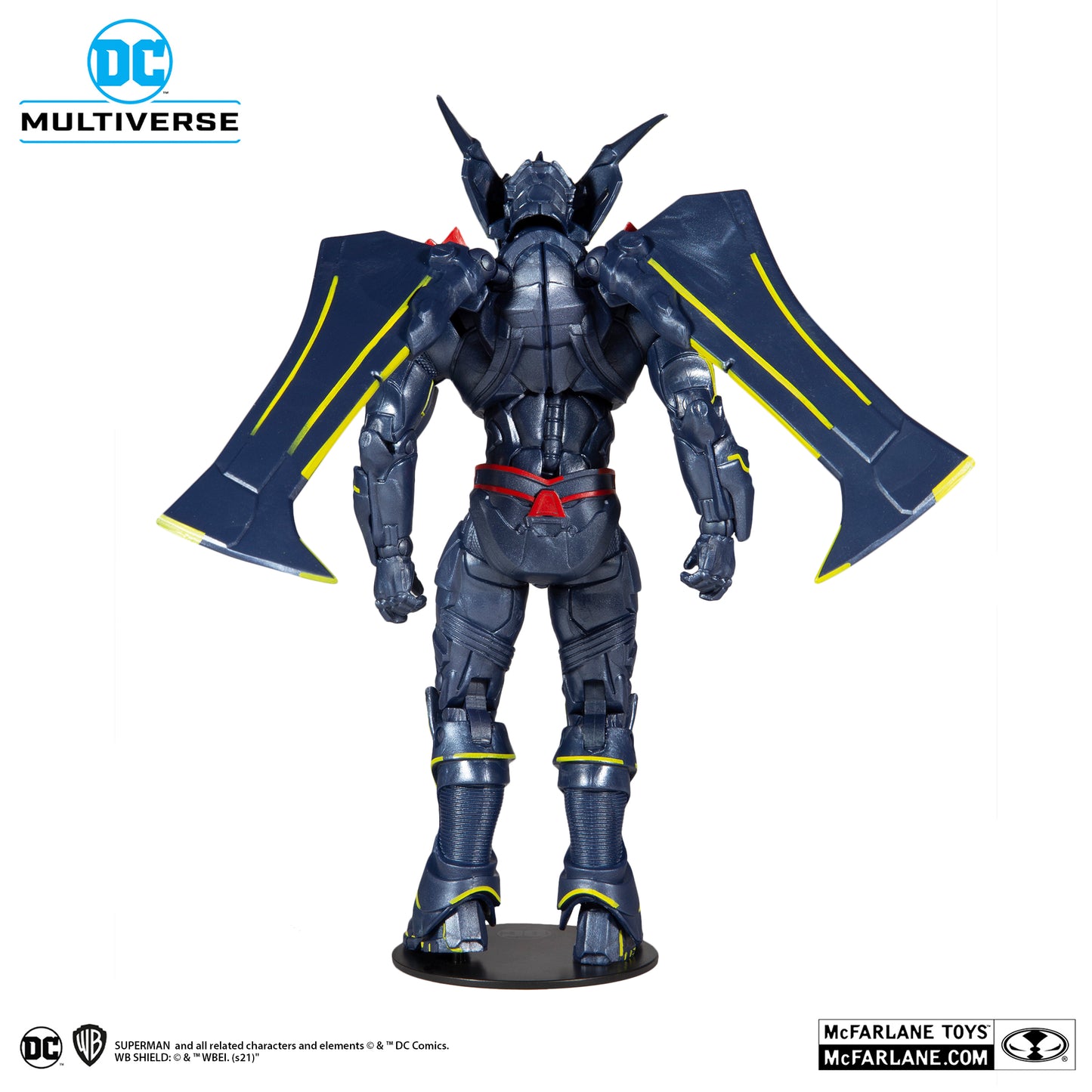 McFarlane Toys DC Superman Energized Unchained Armor Gold Label