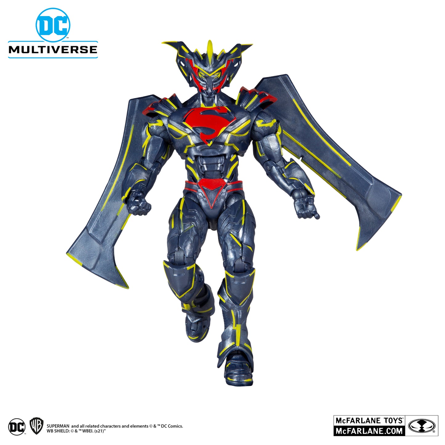 McFarlane Toys DC Superman Energized Unchained Armor Gold Label