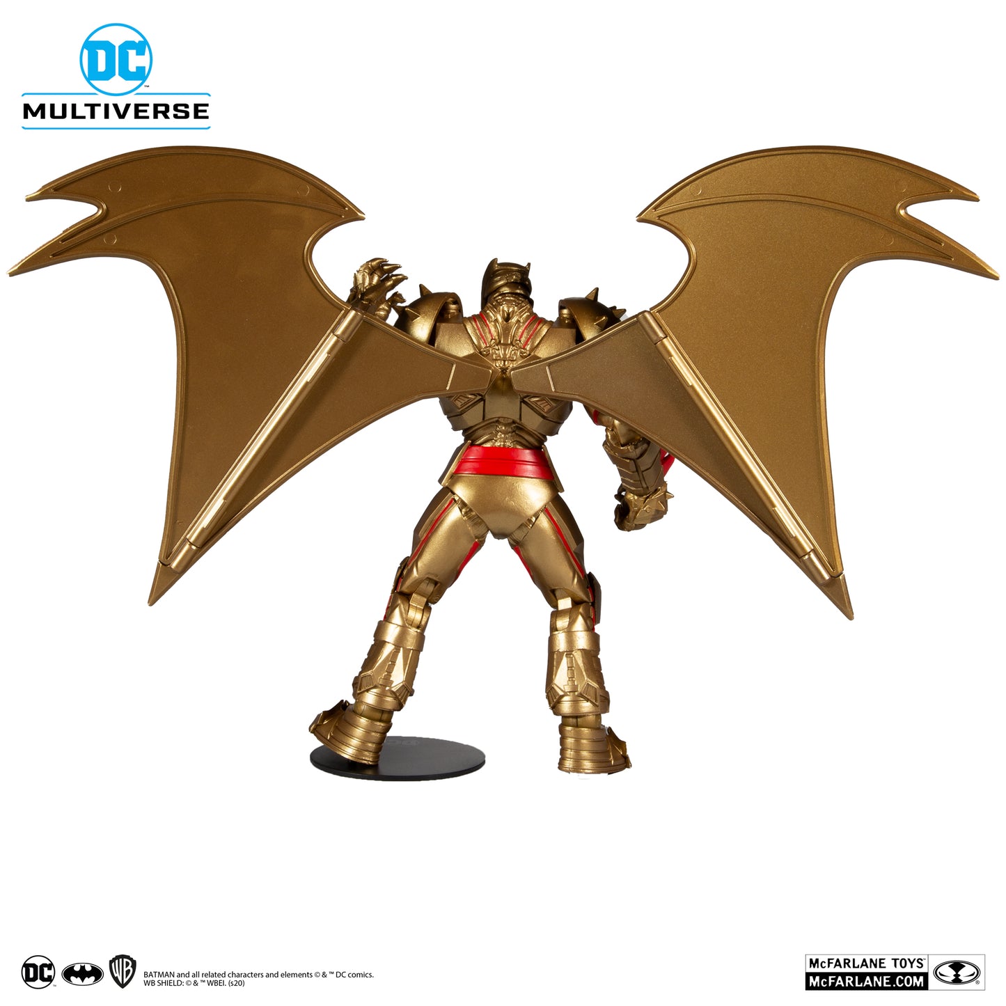 McFarlane Toys DC Multiverse Batman Hellbat Suit Gold Edition
