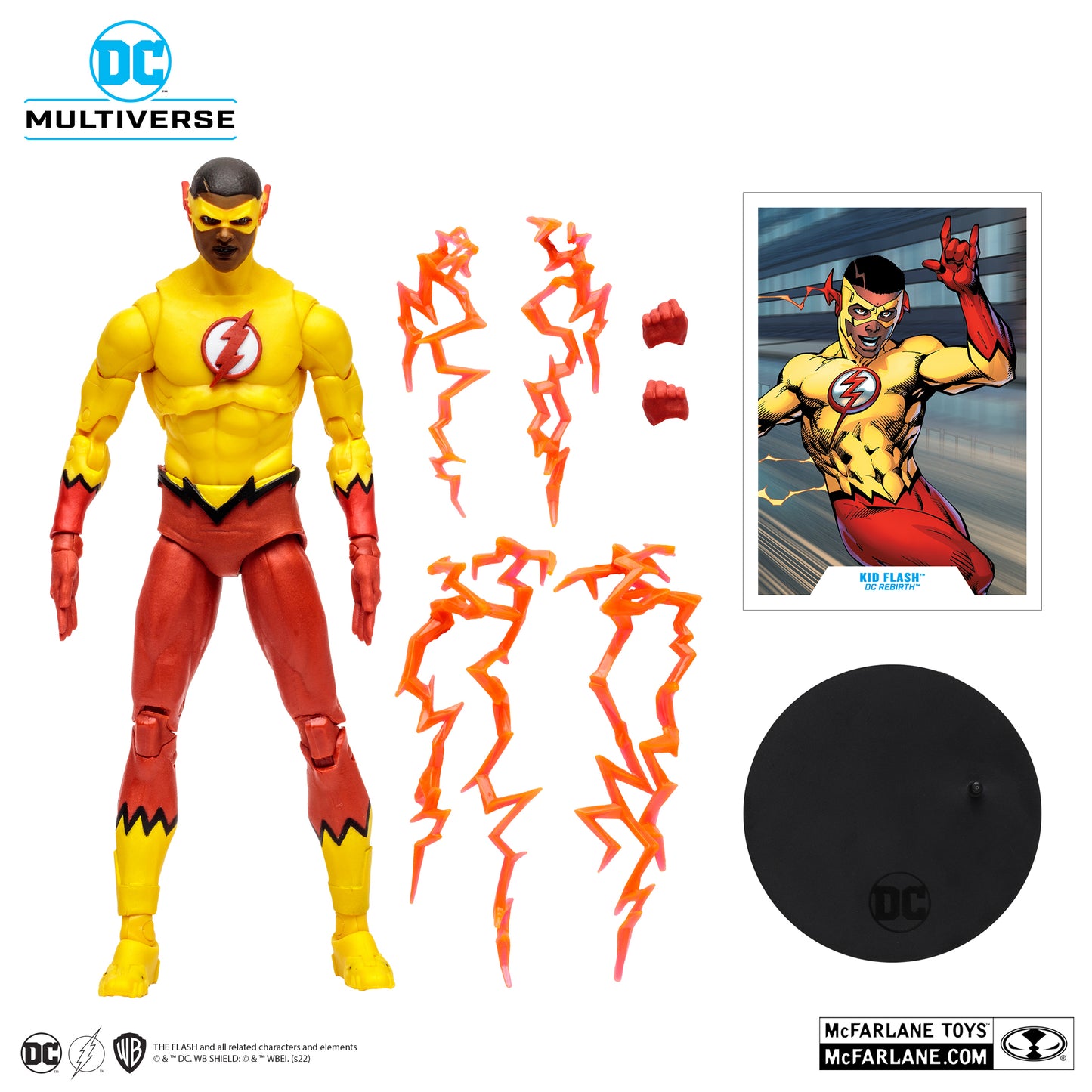 McFarlane Toys DC - Kid Flash (Rebirth) [Gold Label]