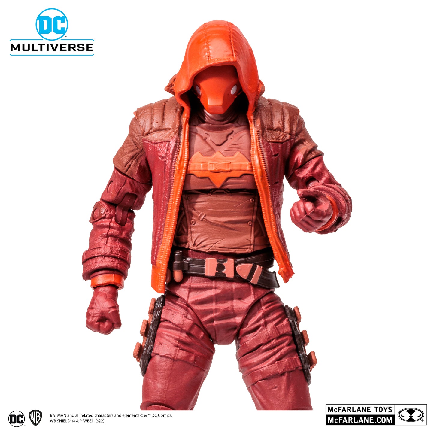 McFarlane Toys DC Batman Arkham Knight - Red Hood Gold Label (Monochromatic)