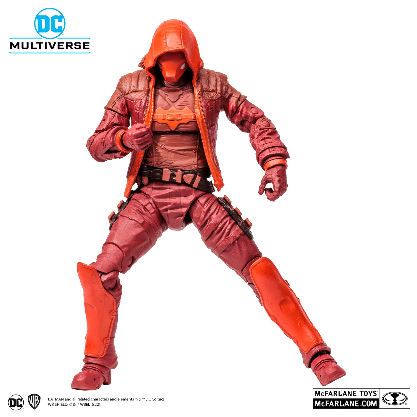 McFarlane Toys DC Batman Arkham Knight - Red Hood Gold Label (Monochromatic)