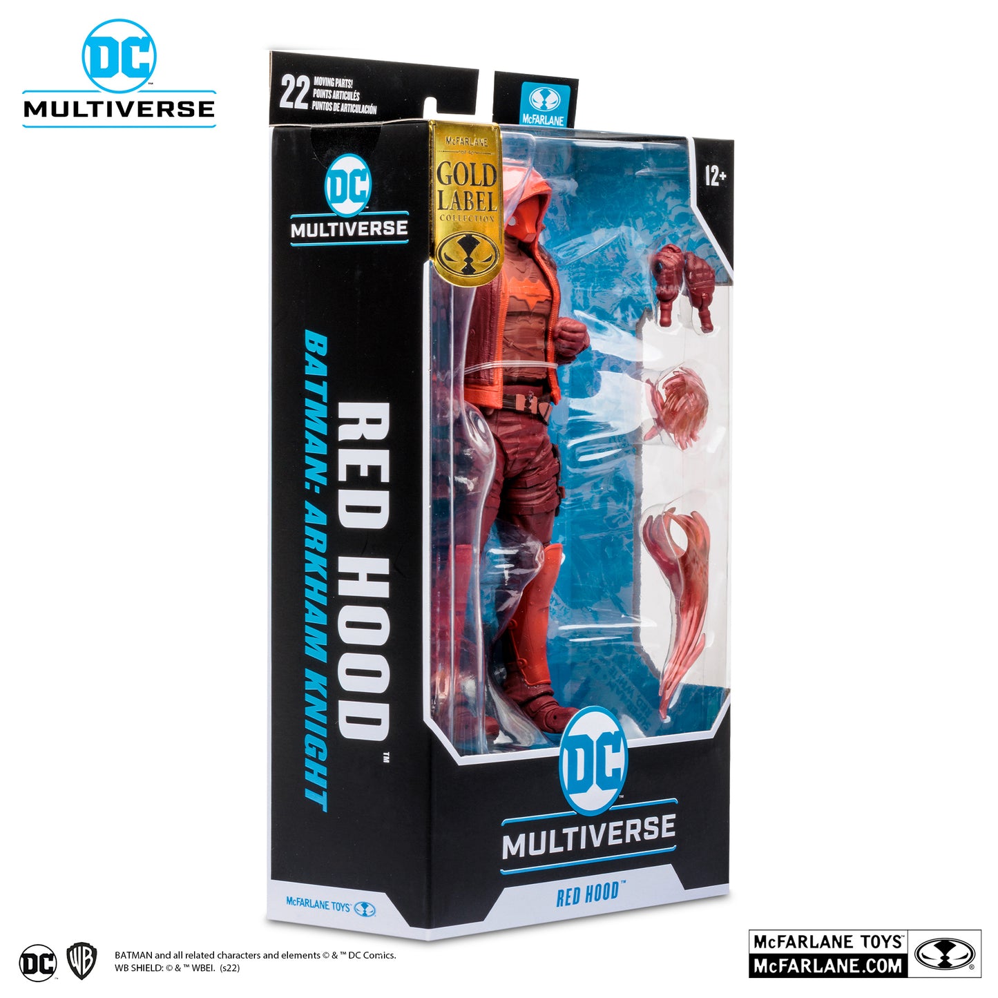 McFarlane Toys DC Batman Arkham Knight - Red Hood Gold Label (Monochromatic)