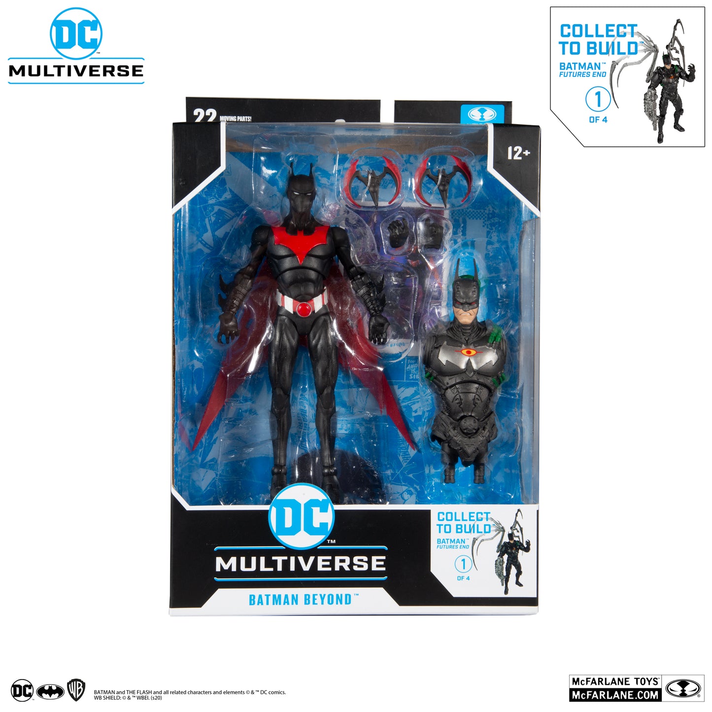 McFarlane Toys DC Multiverse Futures End Batman Jokerbot [Set of 4] [With Free DC Multiverse Nameplate]