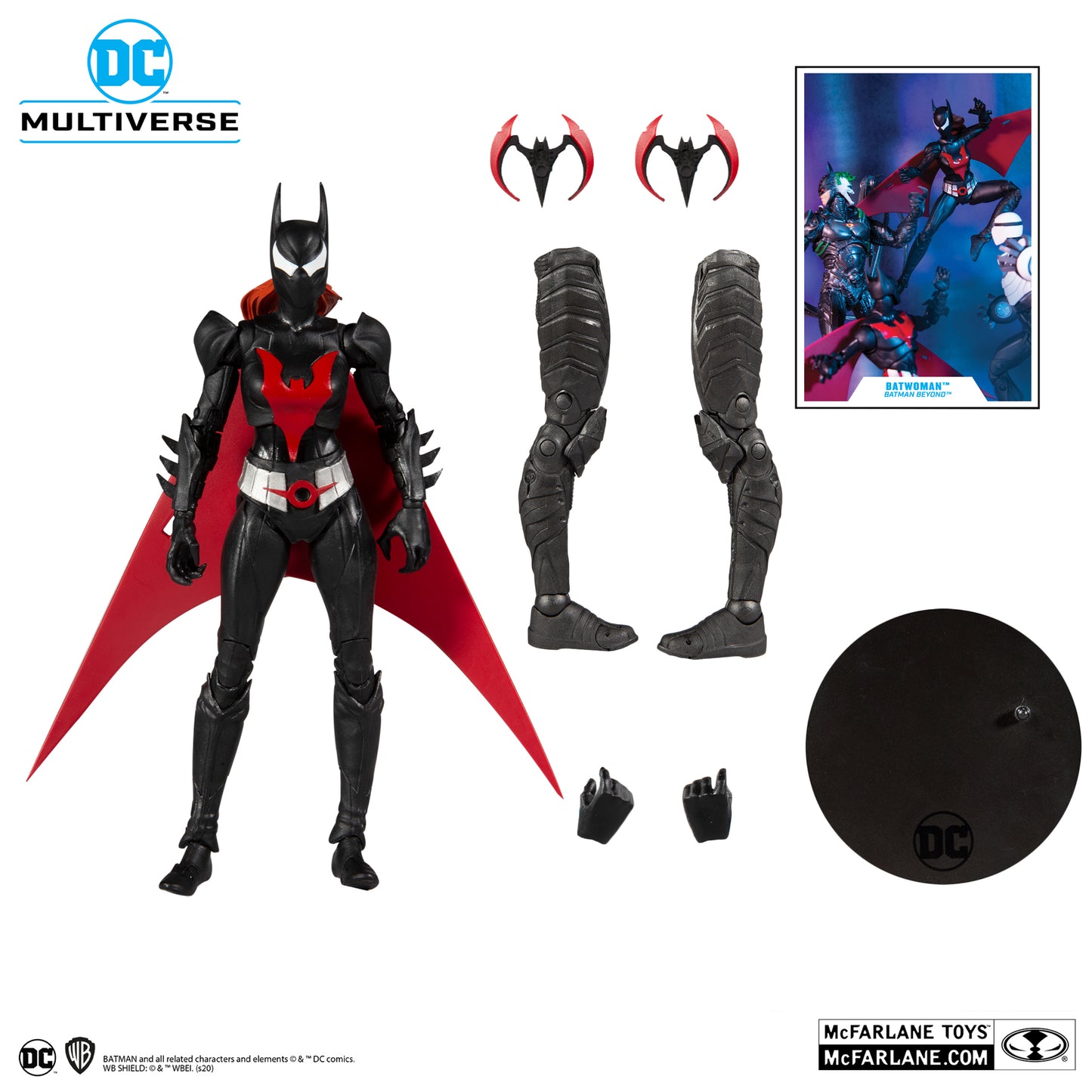 McFarlane Toys DC Multiverse Futures End Batman Jokerbot [Set of 4] [With Free DC Multiverse Nameplate]