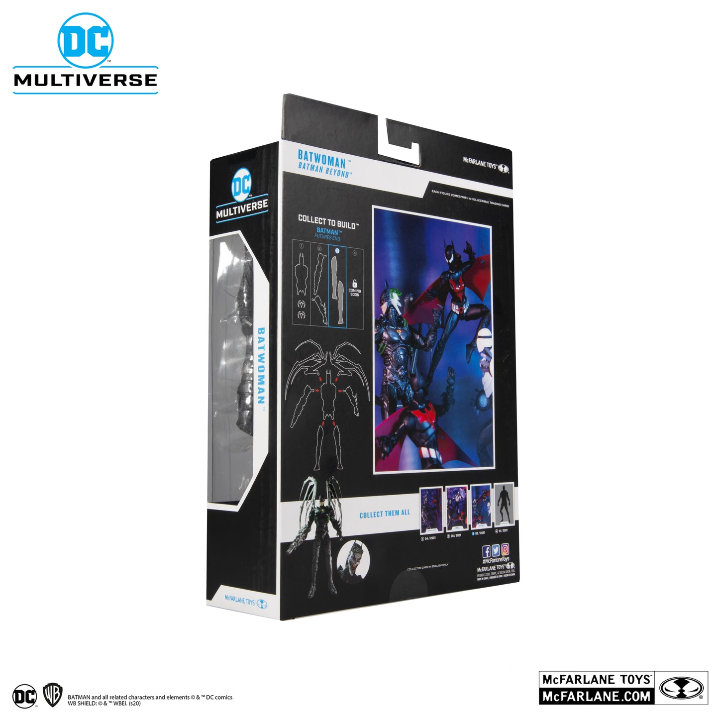 McFarlane Toys DC Multiverse Futures End Batman Jokerbot [Set of 4] [With Free DC Multiverse Nameplate]