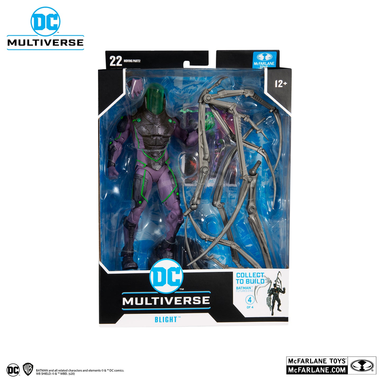 McFarlane Toys DC Multiverse Futures End Batman Jokerbot [Set of 4] [With Free DC Multiverse Nameplate]