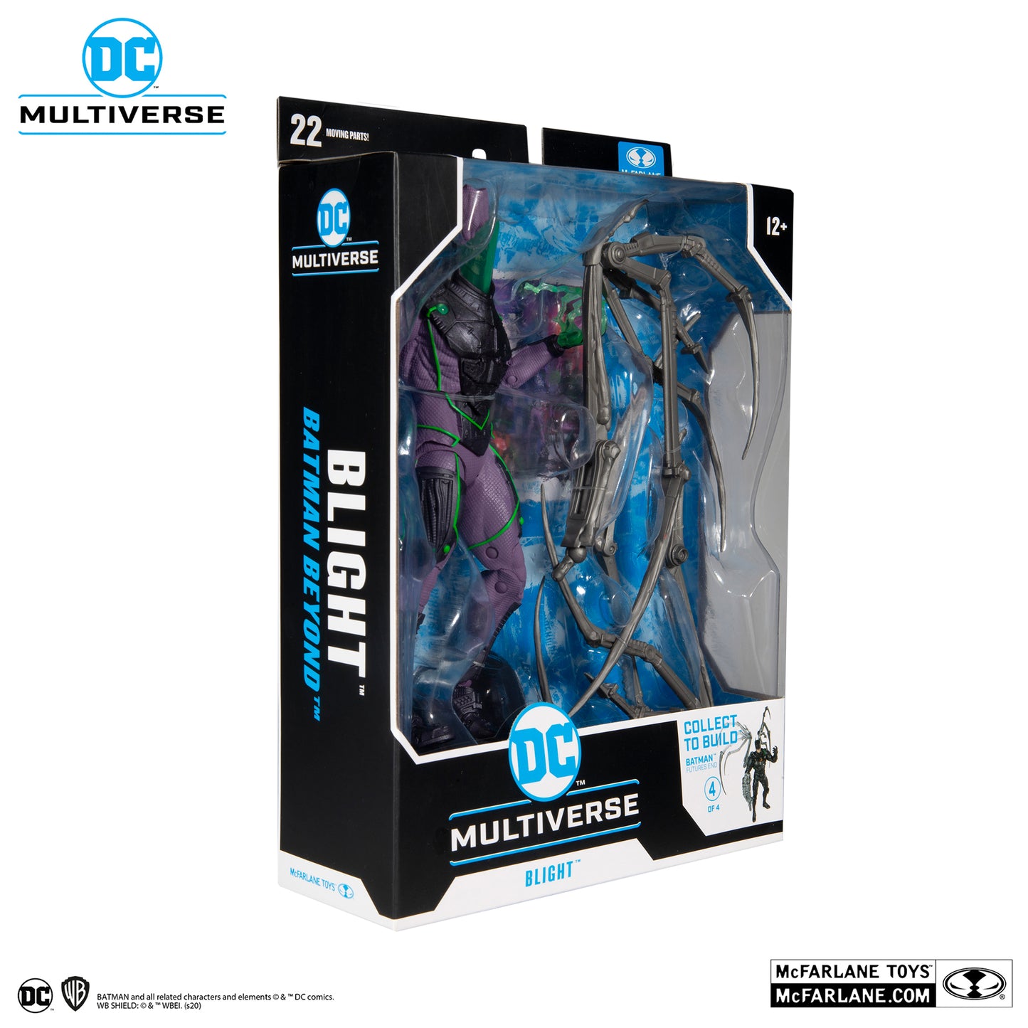 McFarlane Toys DC Multiverse Futures End Batman Jokerbot [Set of 4] [With Free DC Multiverse Nameplate]