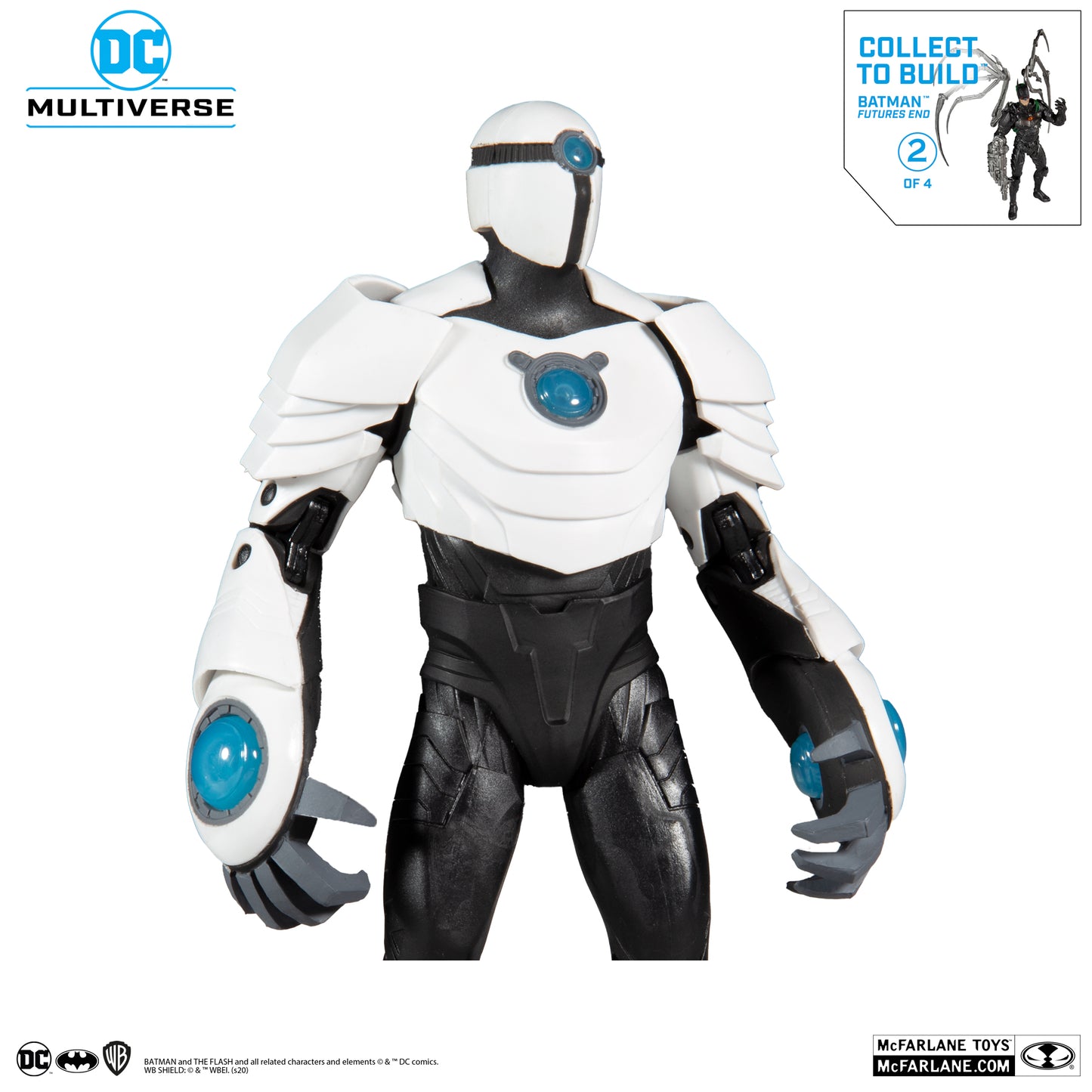 McFarlane Toys DC Multiverse Futures End Batman Jokerbot [Set of 4] [With Free DC Multiverse Nameplate]