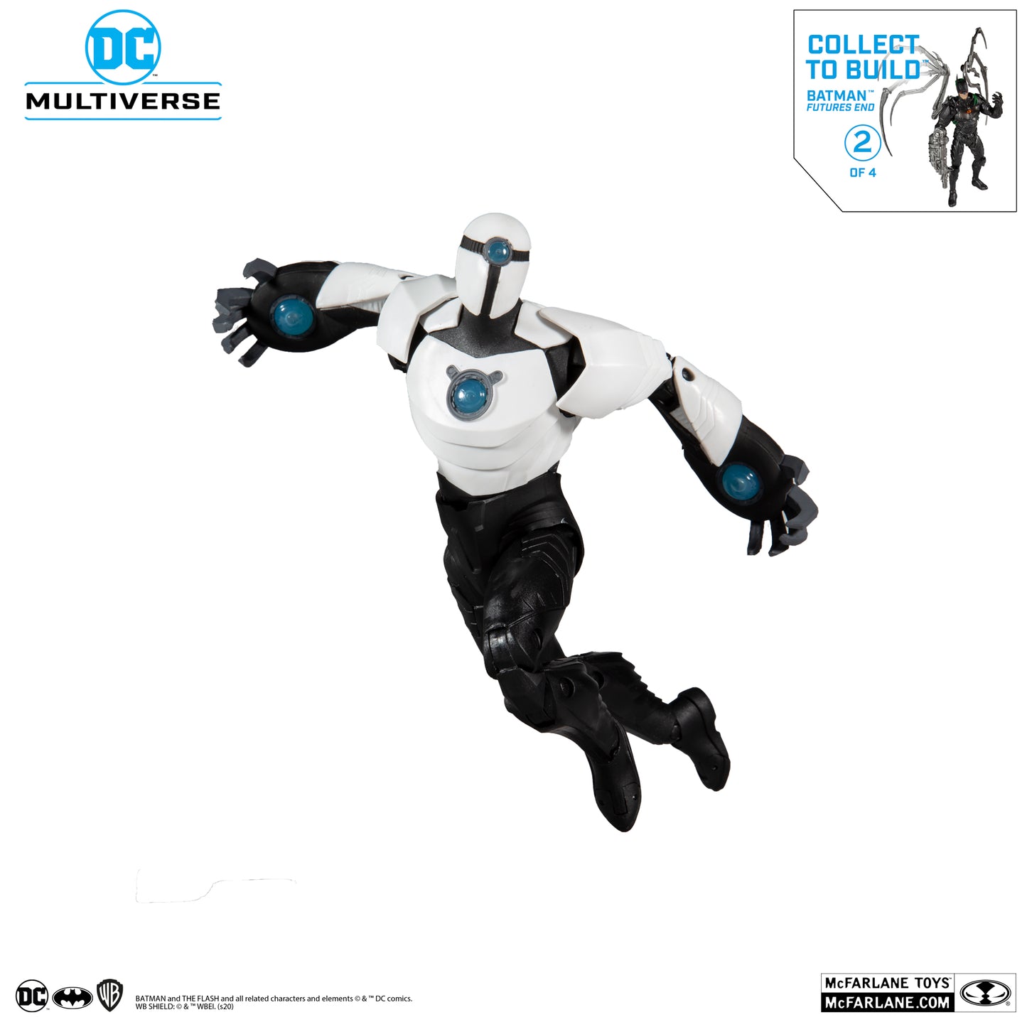 McFarlane Toys DC Multiverse Futures End Batman Jokerbot [Set of 4] [With Free DC Multiverse Nameplate]